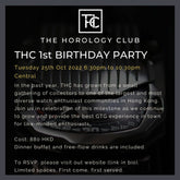 THC 1st Birthday Party